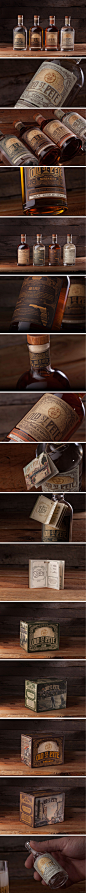 老圣彼得酿酒工艺线灵魂阳光瓶贴及包装盒设计