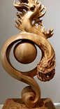 wood sculpture by Guanxiaoqin: 