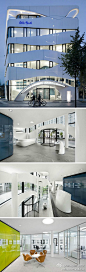 座小办公楼，位于柏林的Otto Bock HealthCare ，By naedinger- Architects