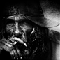 “无家可归的人” 来自英国摄影师 Lee Jeffries 的震憾黑白肖像作品。