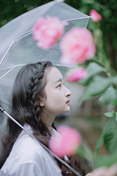 Dona豆花采集到花·少女