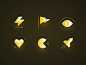 Icons rocket pac man eyed light heart gradient targetprocess icon