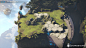 Shardbound - Spiritwalk Studios - HighLands environment, Ghislain GIRARDOT : This is "Lost HighLands", the third map I created for Shardbound, one I am incredibly proud of. When I first started working on it, I felt more confident already with U