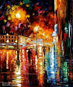 明明明明c采集到Leonid Afremov作品集