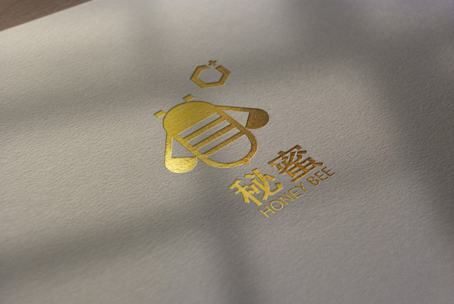 秘蜜蜂蜜logo