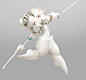 White uniform 3, Henu Caulfield Joo : Flying cat with battle suit