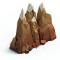 C4D陆地海洋3D立体模型