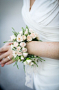 Wrist corsage #weddingstyle #weddings #corsages repinned by www.hopeandgrace.co.uk