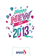 Illustration Happy New Year 2013 - SPECS Indonesia on Behance