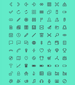 Taokexy07采集到9 Free Icon Sets to Diversify yo