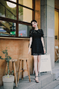 milkcocoa★Rouge lace dress

