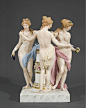 meissen - the three muses