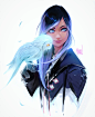 Owl Girl by rossdraws