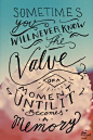 Post image for Monday Quote: Value Of A Moment