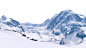 山 雪山 高山 雪地高山 .png