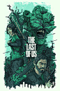 The Last of Us Illustrations on Behance 平面 海报 排版 poster layout 【之所以灵感库】