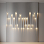 3D wall decorative light | CGTrader