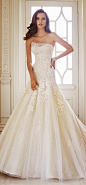 Sophia Tolli Fall 2014 Bridal Collection - Belle the Magazine . The Wedding Blog For The Sophisticated Bride