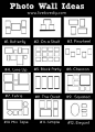 实用帖：教你轻松搞定相片墙壁搭配！(附尺寸) 收了留着以后用！