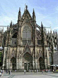 科隆大教堂，德国建造于1248~1880年，德国哥特式建筑