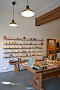 Not a studio, but too good to leave off my pinboard! An SF Book Shop Inspired by Esprit : Remodelista