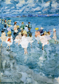 Summer Fun | Dorothea Sharp, Harold Harvey, Joaquín Sorolla, Maurice Prendergast, Max Liebermann, Paul Gauguin, Pierre Eugène Montézin, Walter Richard Sickert, Winslow Homer