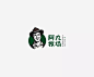 学LOGO-阿九牧场-牧场养殖行业品牌logo-人像构成-左右排列-logo推荐版式