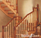 木楼梯扶手效果图片—土拨鼠装饰设计门户