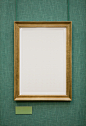 室内,白昼,墙,悬挂的,美术馆_101557400_Empty art frame on gallery wall_创意图片_Getty Images China