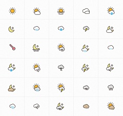 阿成采集到天气图标