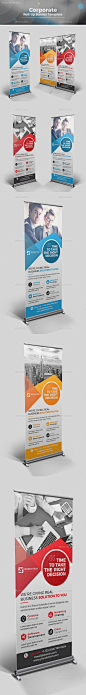 Corporate Roll-up Banner - Signage Print Templates