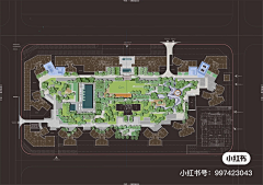 黑色柳枝采集到j- 景观总图