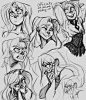 Expression study~ I used to draw pages and pages...: 