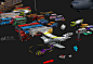 天天飞车全套3D游戏资源，MAX格式，800多辆各种车辆，20多张场景全套MAX素材，赛车游戏NO.1的美术原始资源 - 交通工具 - 蜗牛模型网 - www.3dsnail.com