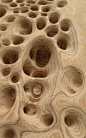 #Carved wood, Michael Kukla #sculpture.