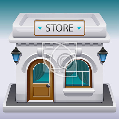 Icon of a store or c...