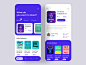 E-Book Store App conceptual design dark app android  app typography colorful app user interface dashboard app  design app concept appstore reading list inspiration design creative bookshelf ecommerce ux uiux ui app