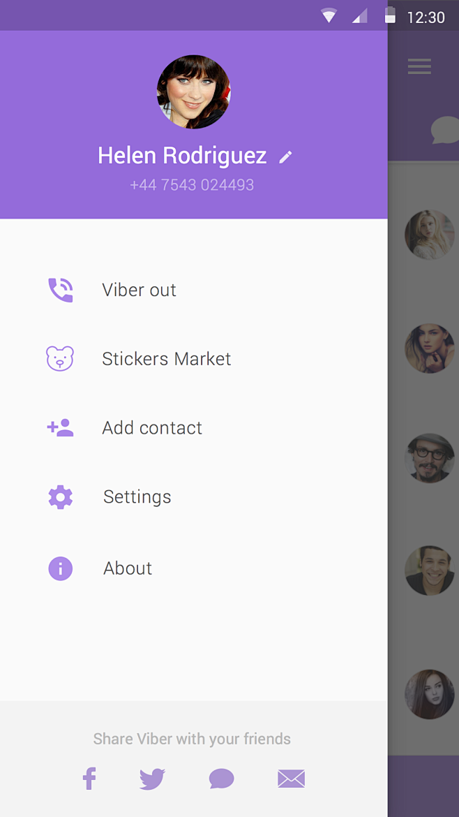 Viber Redesign – App...
