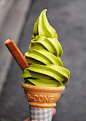 green tea icecream: 