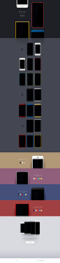 Phones - 18 fully vectorized phones delivered in PSD files