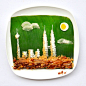 Artist Hong Yi Plays with her Food for 30 Days