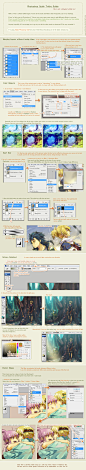 Quick Photoshop Tricks that I use a lot :b by =nuriko-kun on deviantART