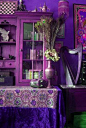 Love this color scheme.  bohemian purple