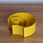 储物盒 收纳盒 样板房装饰星月储物盒创意铁艺桌面装饰黄色