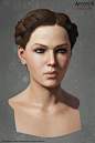 assassin's creed syndicate Evie frye Head , Alexis Belley : I made the head and hair.