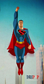 Superman Retro by Des Taylor