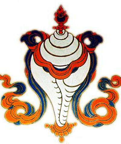白海螺是佛陀的语，藏语称“东尕”，又称法...