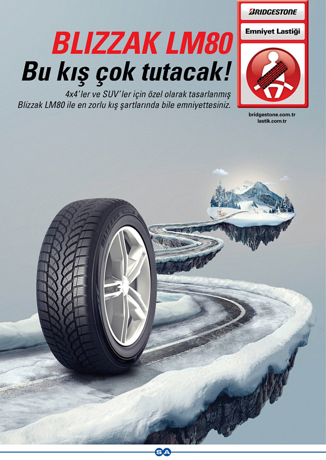 Bridgestone Add. : -