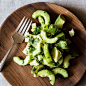 Crunchy Creamy Cucumber Avocado Salad