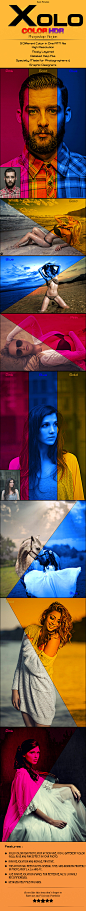 Xolo Color HDR - Actions Photoshop